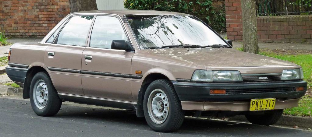 Brown 1989 Toyota Camry