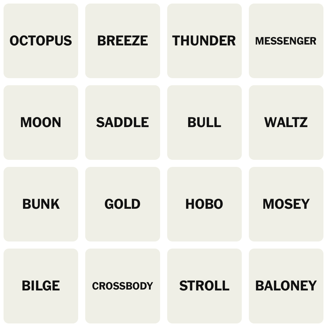 Connections Band Names